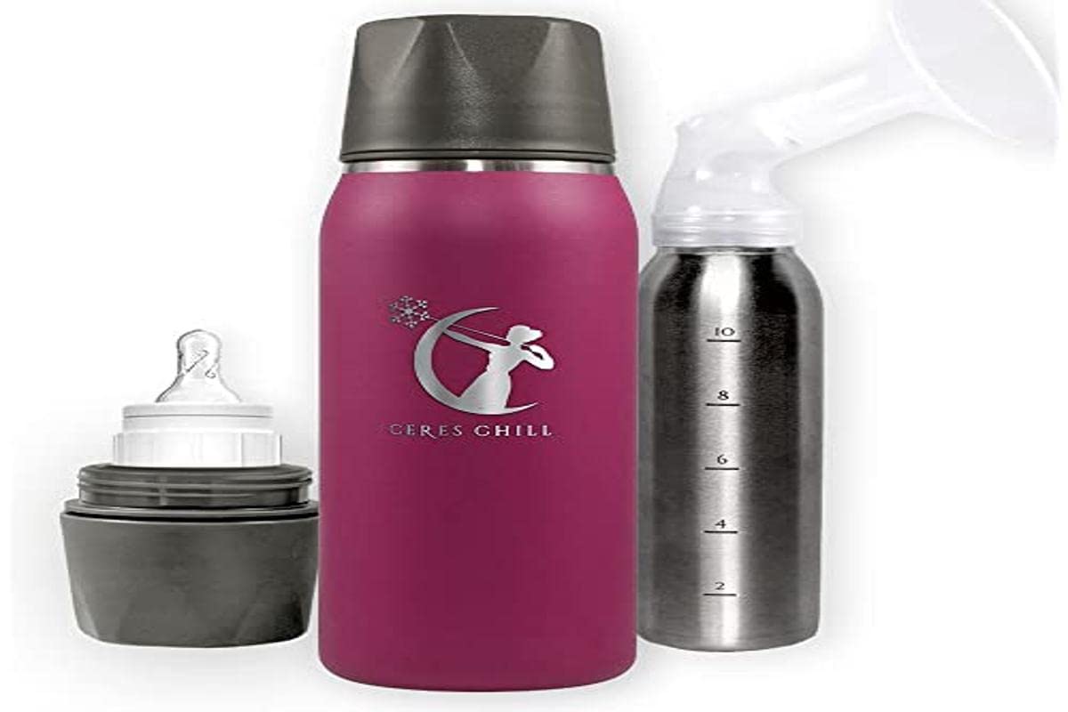 CERES CHILL - Contenedor de almacenamiento reutilizable para leche...