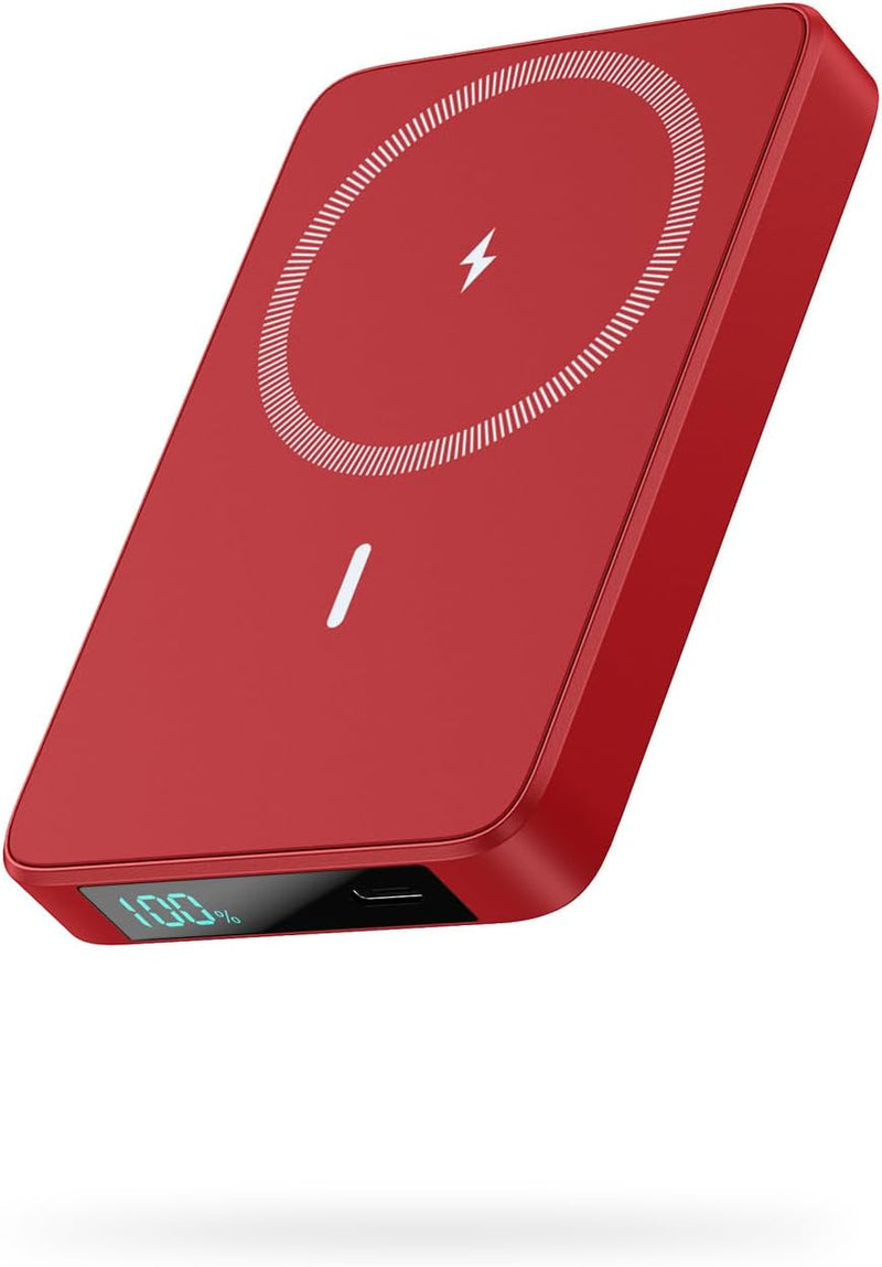 HHETP Cargador portátil magnético de 10800 mAh para batería Magsafe...