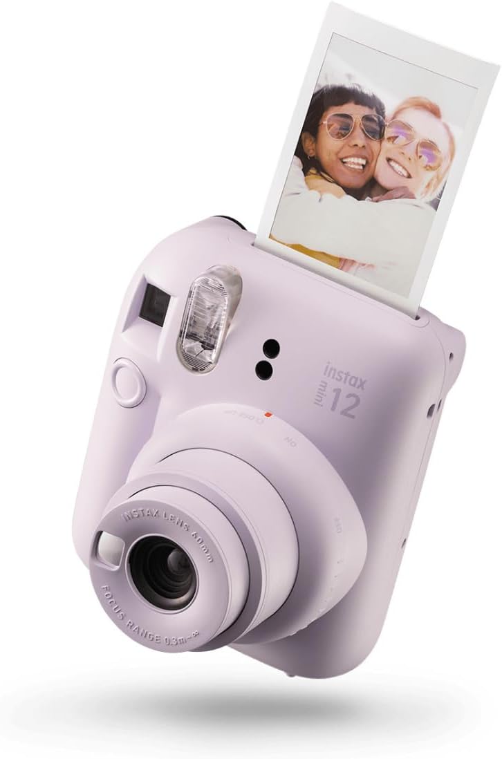 FUJIFILM Instax Mini 12 Paquete de Vacaciones 2025 - Morado Lila |...