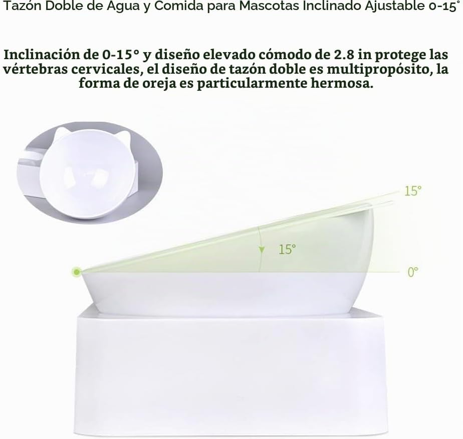 Marchul Cuencos para gatos, cuencos de comida para mascotas, cuenco...