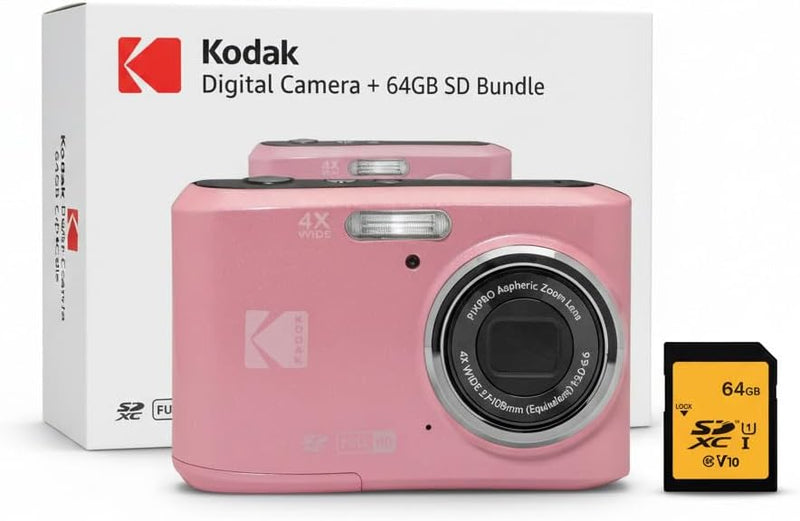 Kodak PIXPRO FZ45 Friendly Zoom 16MP 1080p Cámara digital Full HD (...