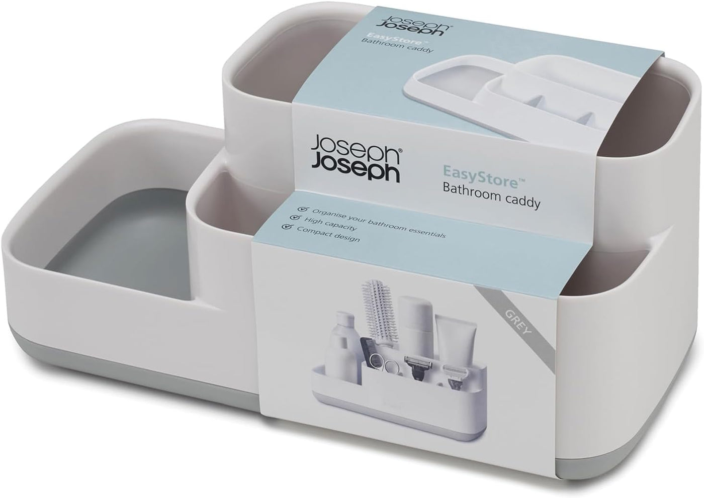 Joseph Joseph EasyStore - Organizador de baño para cepillo de dientes