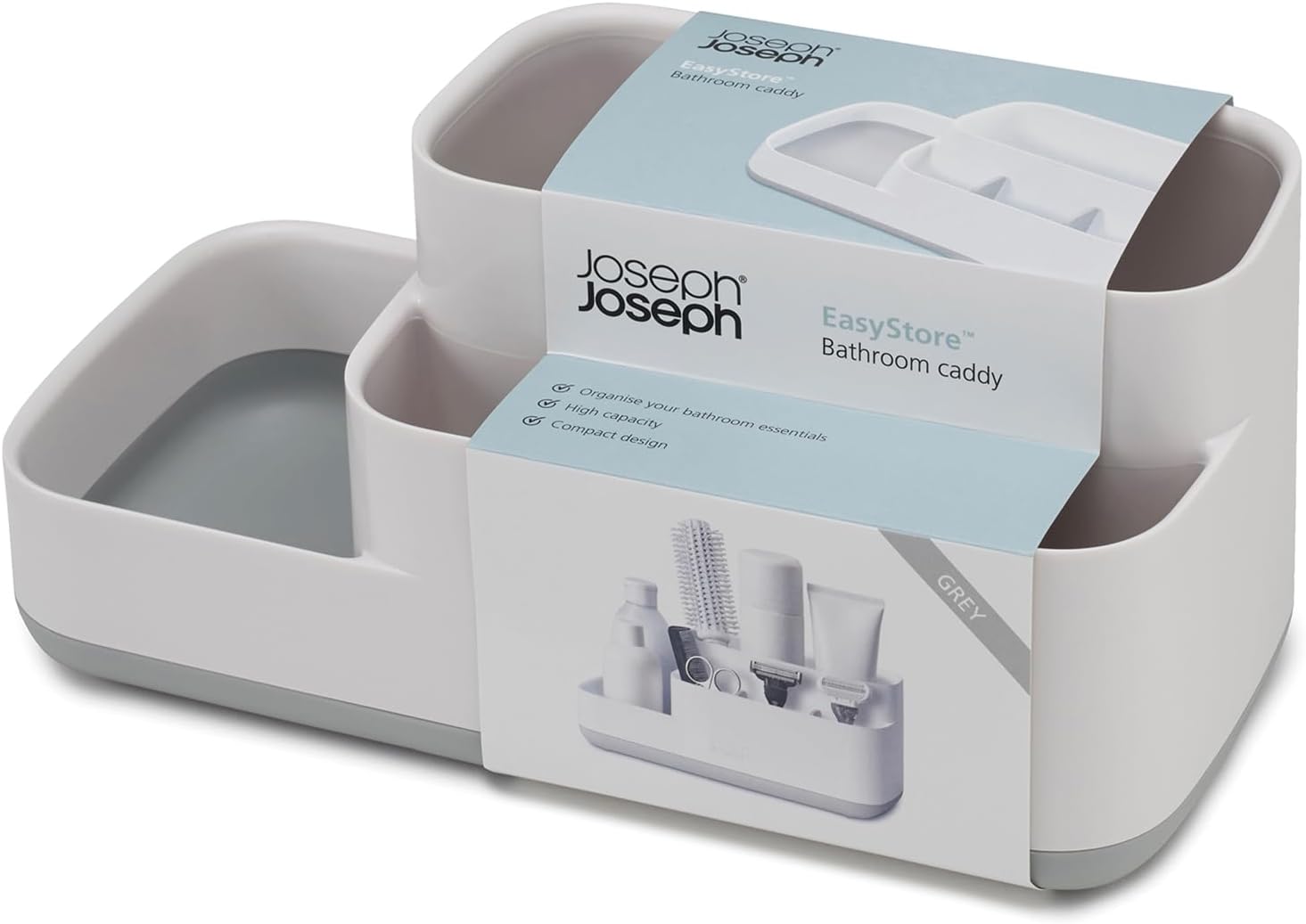 Joseph Joseph EasyStore - Organizador de baño para cepillo de dientes