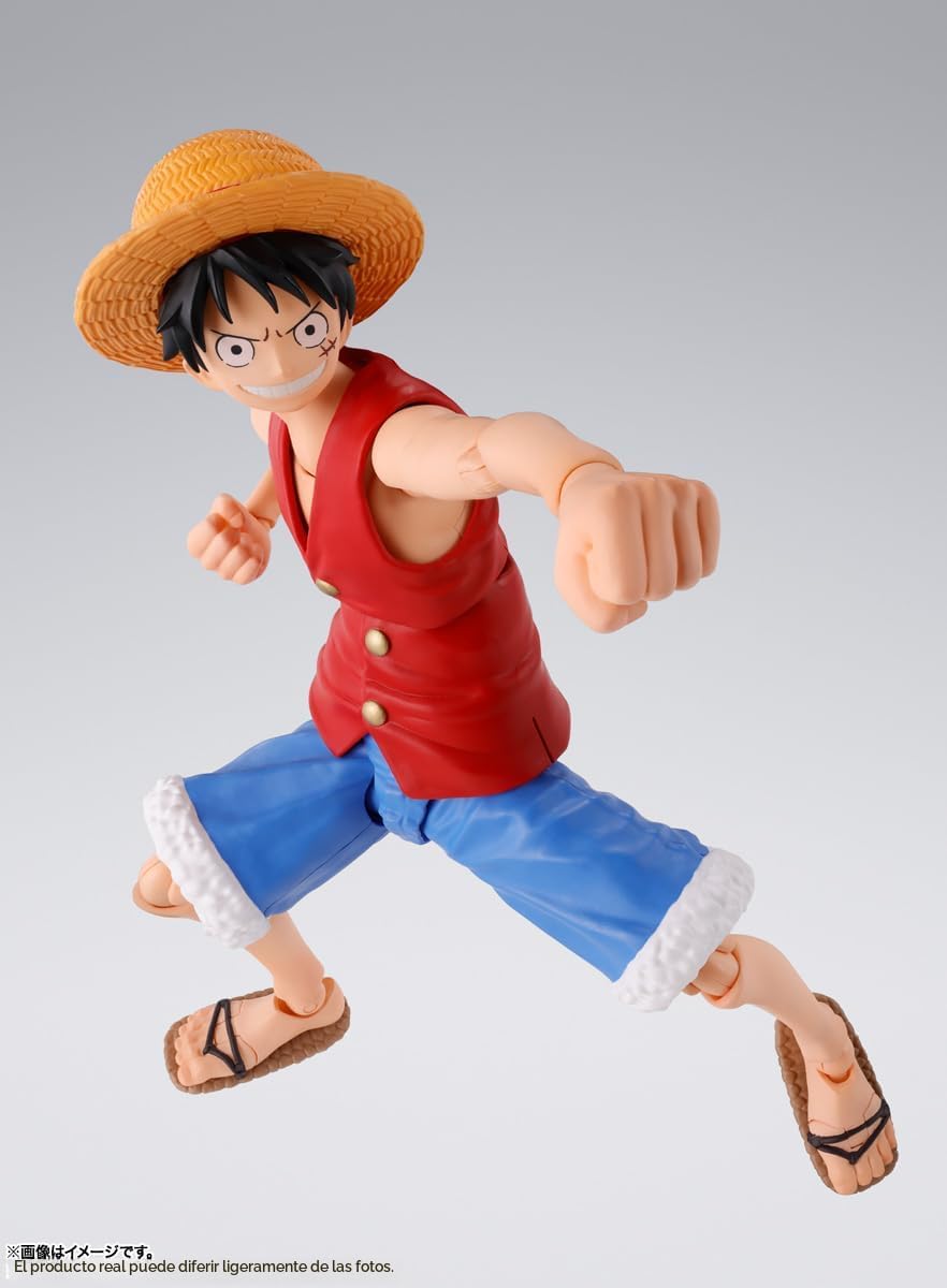 TAMASHII NATIONS - One Piece - Monkey D. Luffy -Romance Dawn- Figur...