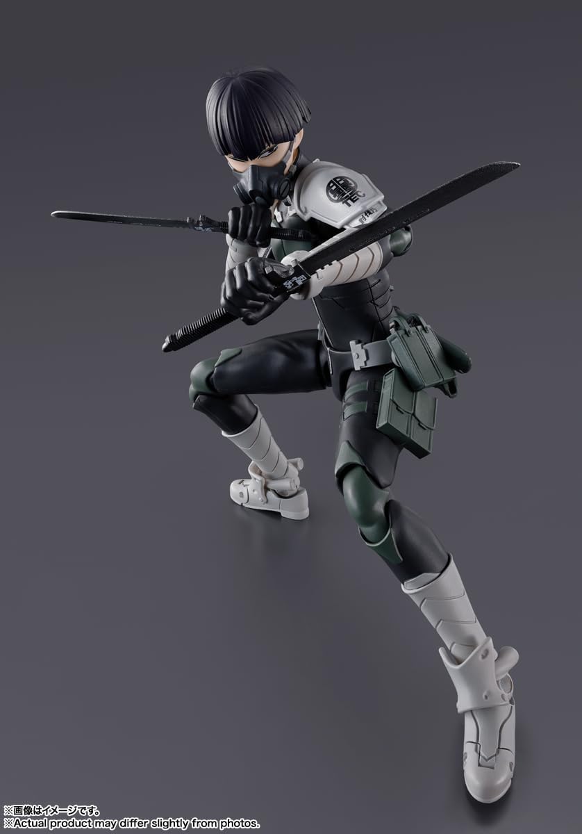 TAMASHII NATIONS - Kaiju No. 8 - Figura de acción de Soshiro Hoshin...