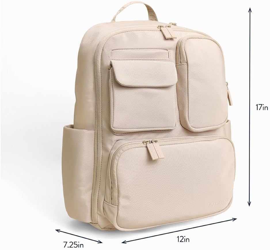 Itzy Ritzy Mochila para pañales utilitaria: cuenta con 17 bolsillos...