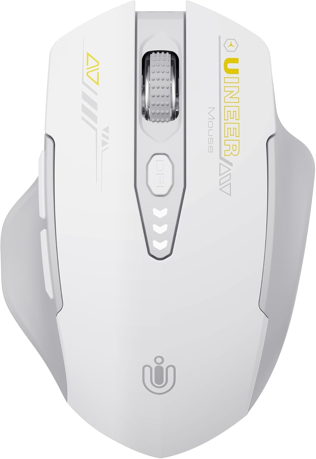 Uineer Ratón Bluetooth, inalámbrico trimodo, recargable, interrupto...