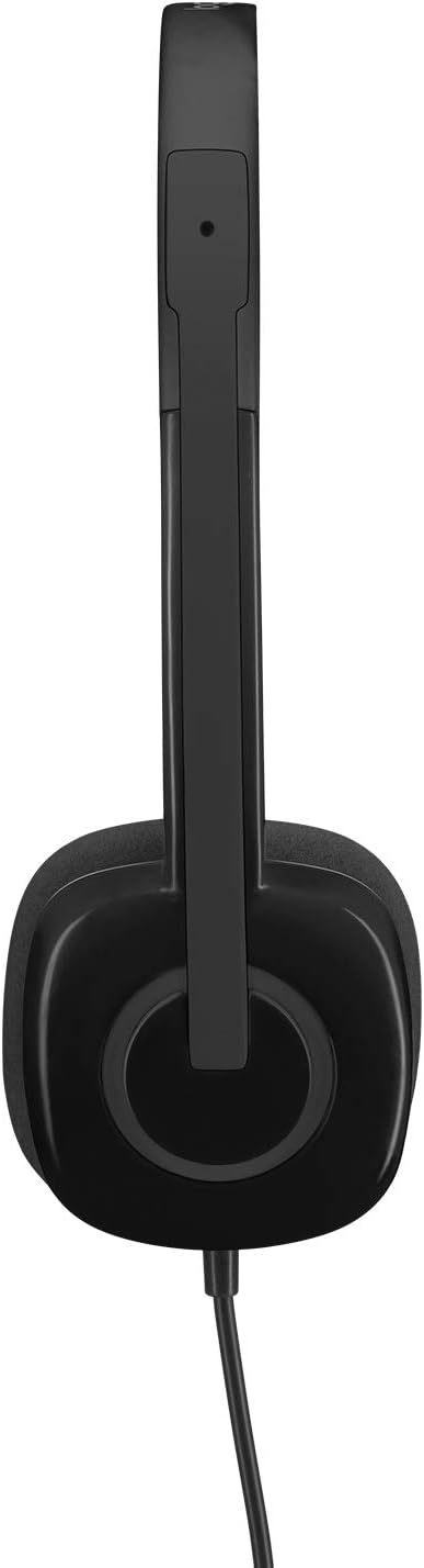 Logitech H151 Auriculares estéreo analógicos con cable con conector...