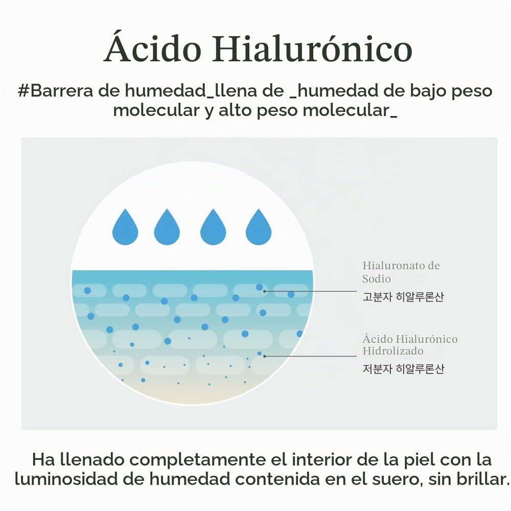 Suero hidratante Master Serum - Fórmula ligera e hidratante intensi...