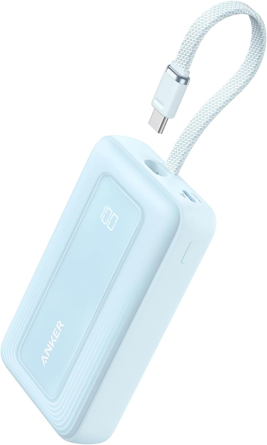 Anker Power Bank, 10,000 mAh 30 W con cargador portátil USB-C esenc...