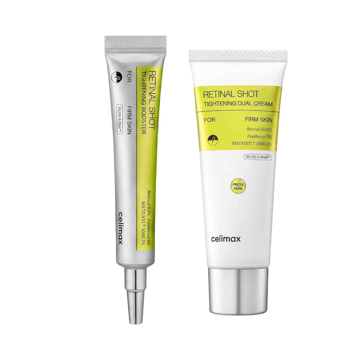 celimax The Vita A Retinal Shot potenciador de apriete + juego de c...