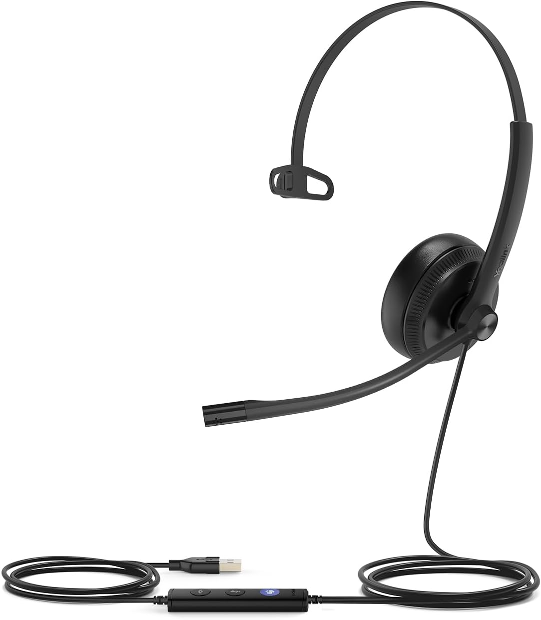 Yealink Auriculares con cable UH34, USB-A, micrófono con cancelació...