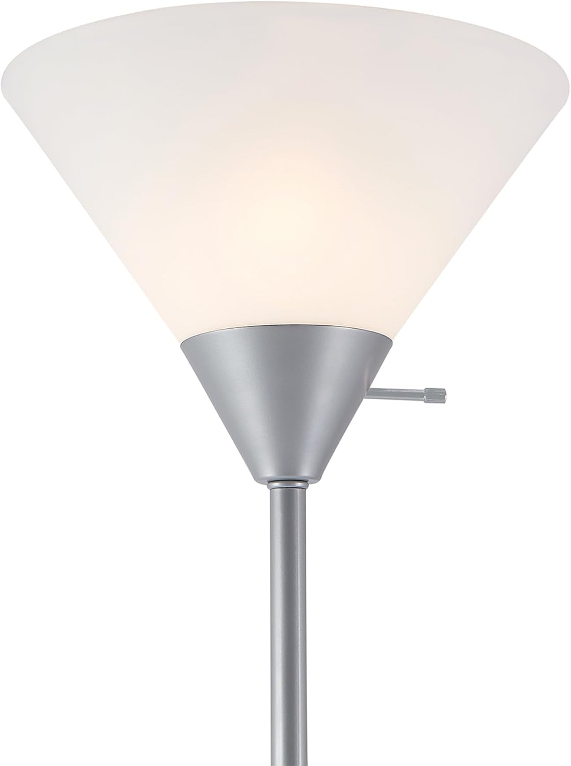Globe Electric 677150 Elliott 72" Lámpara de pie, plateada, pan...