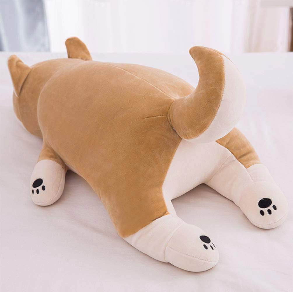 Peluche Shiba Inu de 30 pulgadas, animales de peluche gigantes para...