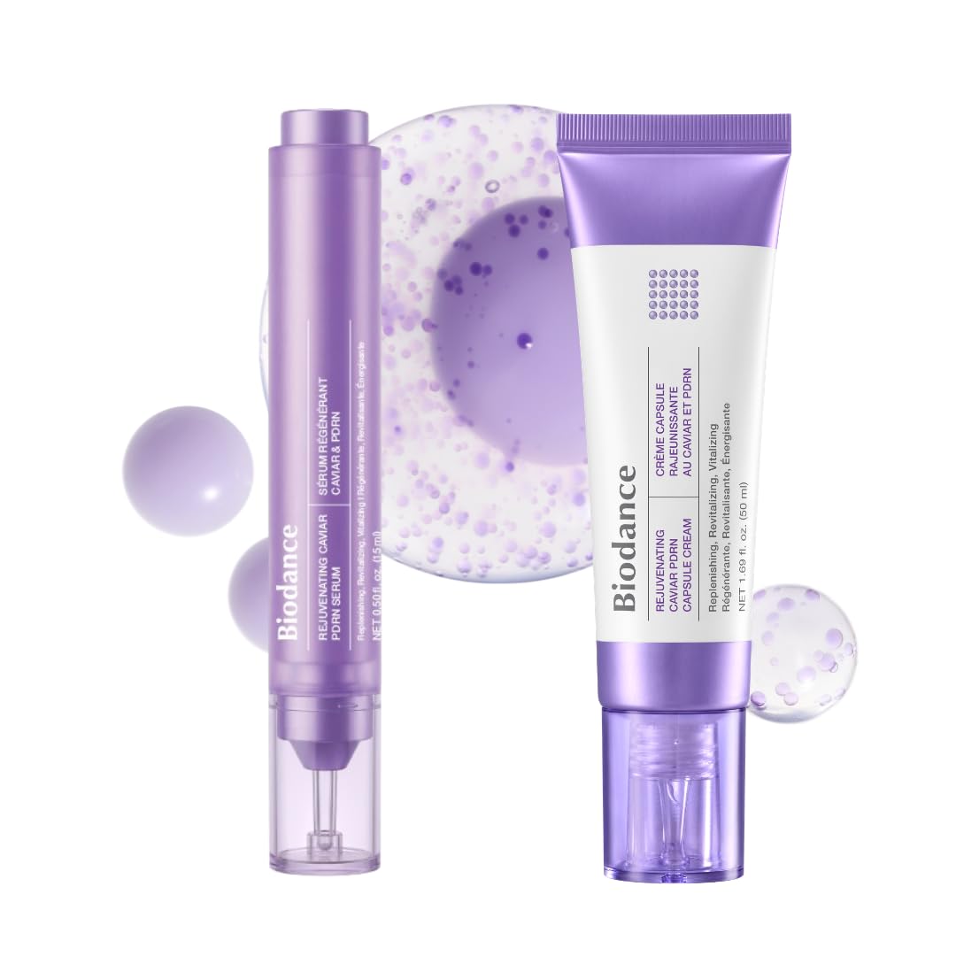 BIODANCE Intensive Caviar PDRN Revitalizing Duo - Juego de crema hi...