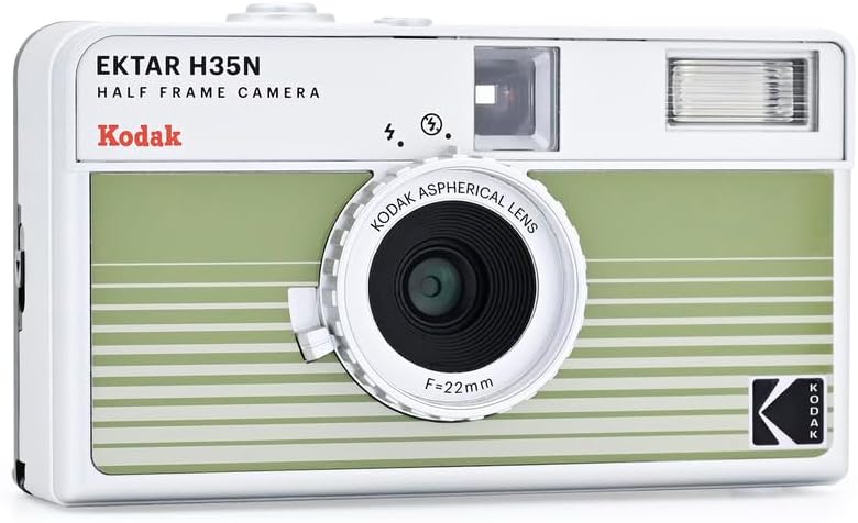 Kodak EKTAR H35N - Cámara de película de medio marco, 1.49 pulgadas...