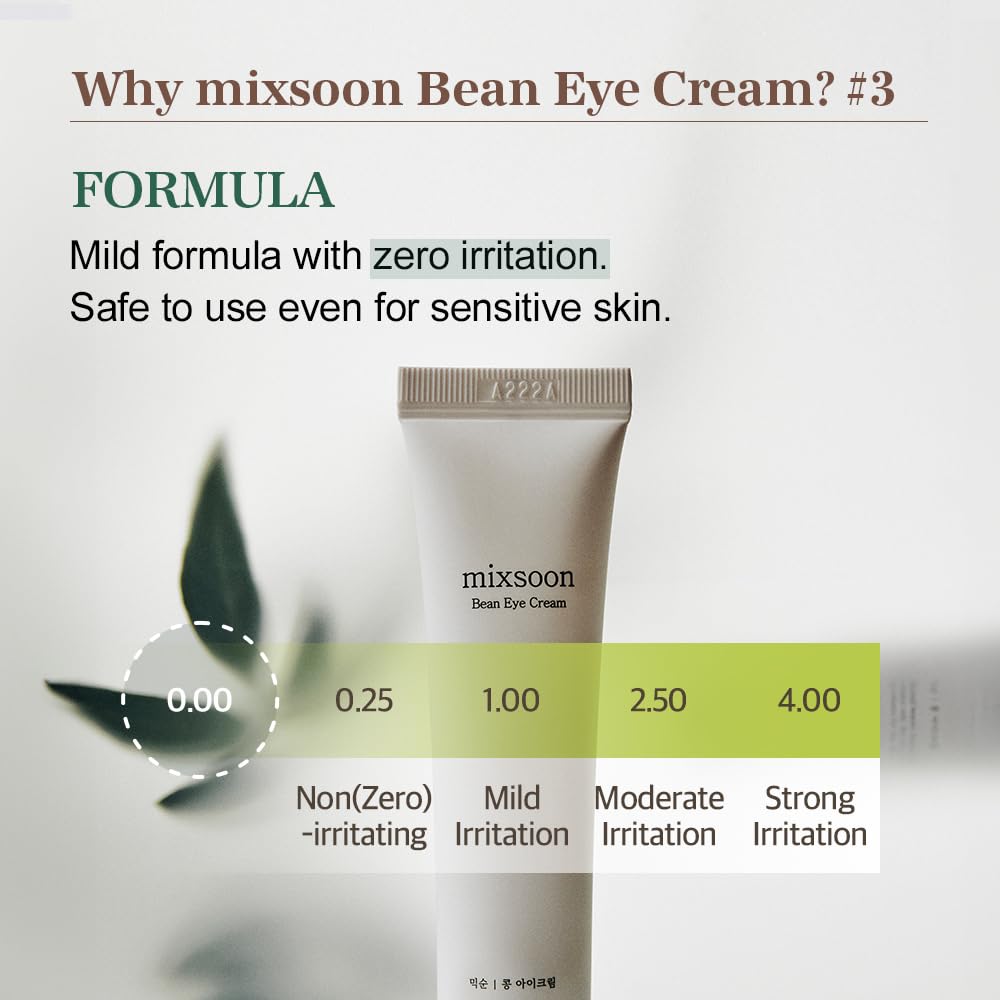 mixsoon Crema para ojos de frijoles \u2013 Nutritiva y reafirmante...