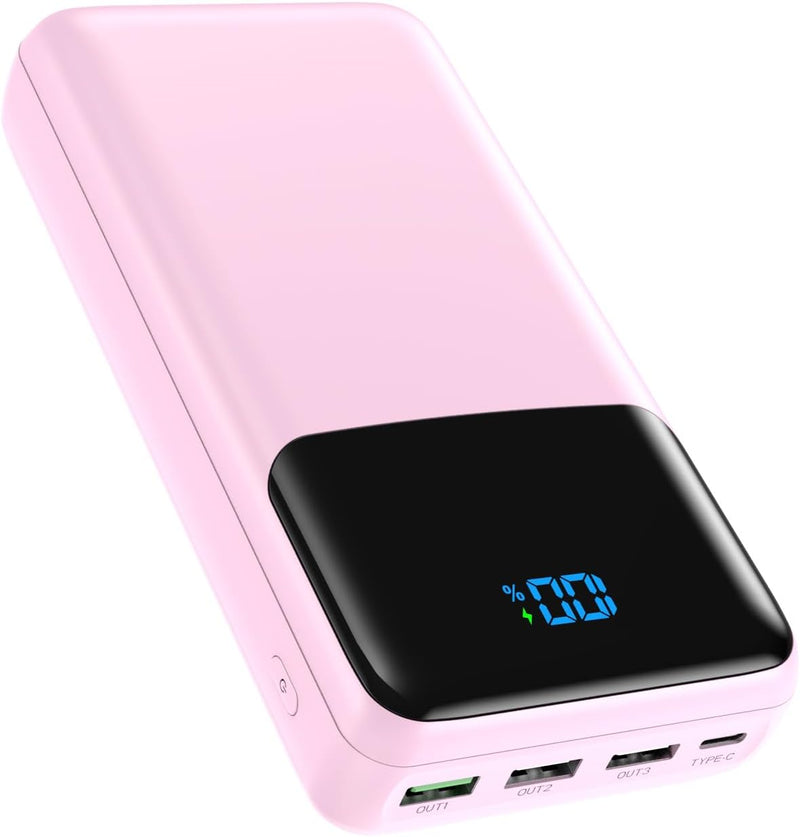 Cargador portátil Power Bank 50000mAh, PD 30W y QC 4.0 Carga rápida...