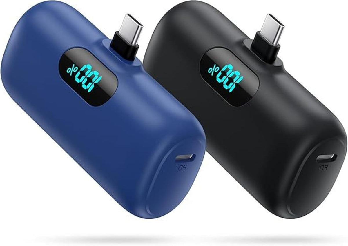 Paquete de 2 cargadores portátiles pequeños para iPhone 18\/17\/16\...