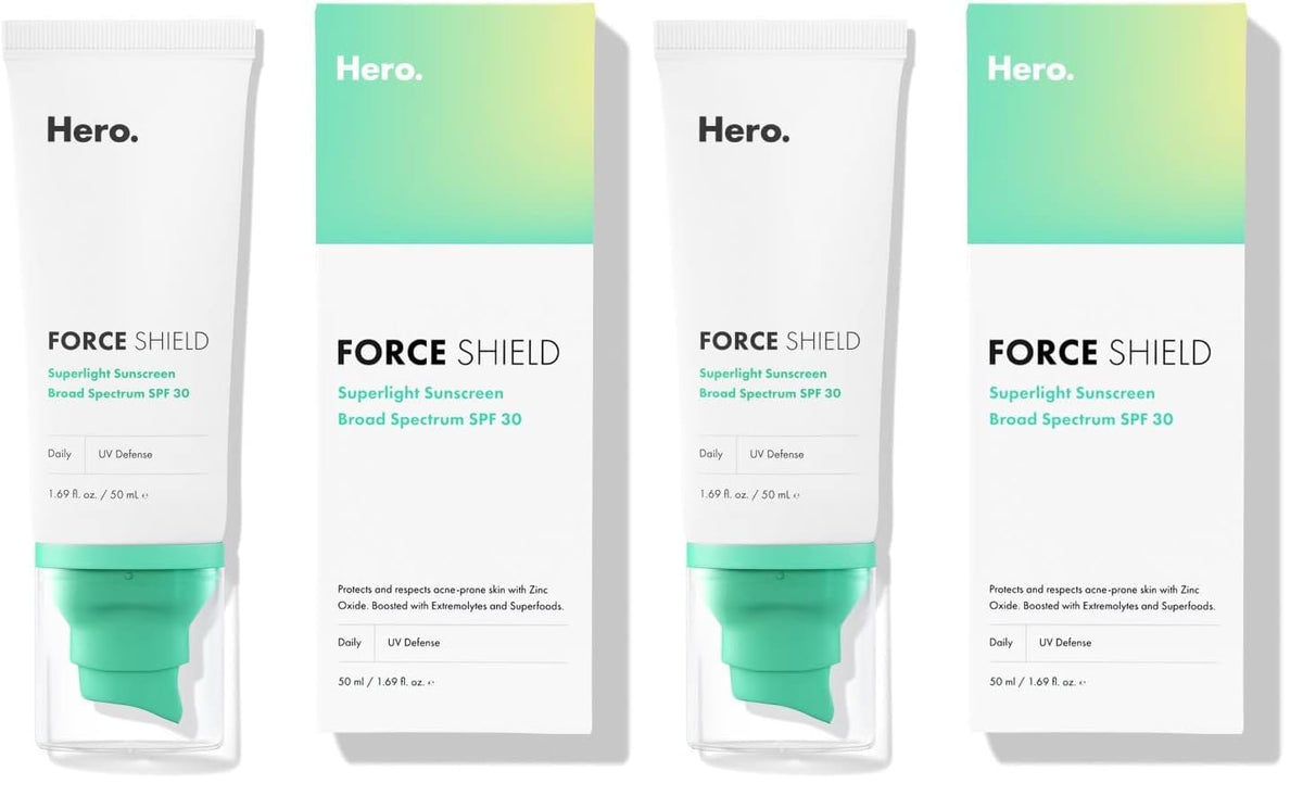 Hero Cosmetics Force Shield Superlight Protector Solar SPF 30 - Pro...