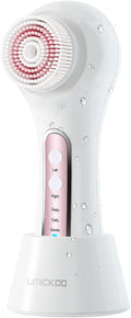 UMICKOO Cepillo de limpieza facial eléctrico, depurador facial gira...