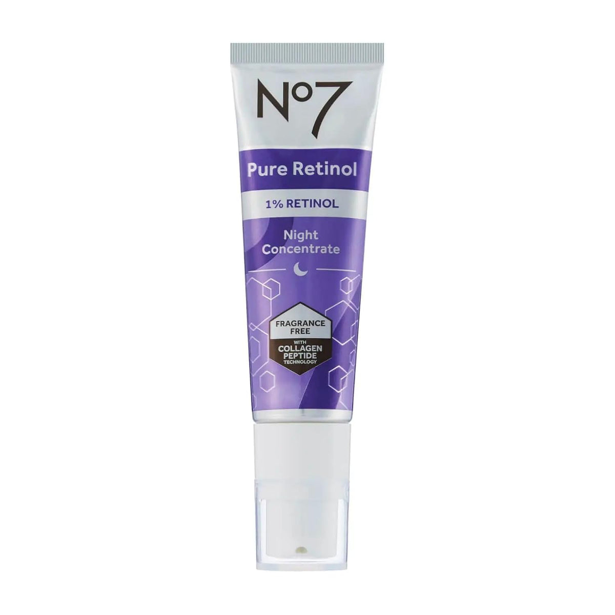 No7 Pure Retinol 1% Concentrado Nocturno - Suero de Retinol Antiarr...
