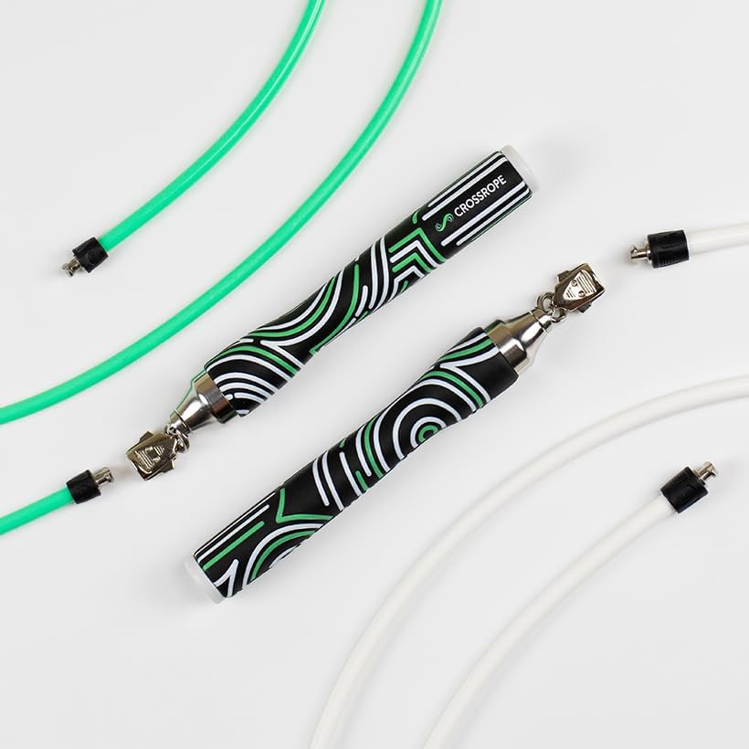 Crossrope Get Lean Set - Cuerda de saltar con peso - Cuerdas de 1\/...
