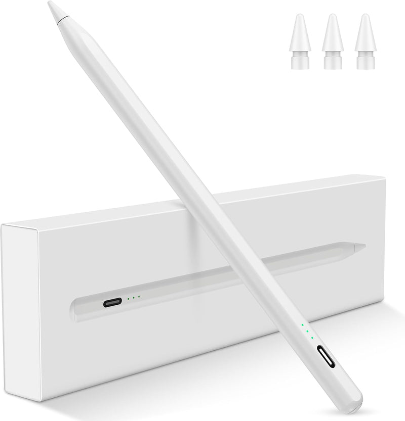 Lápiz óptico para iPad 2026-2018, lápiz de carga rápida de 15 minut...
