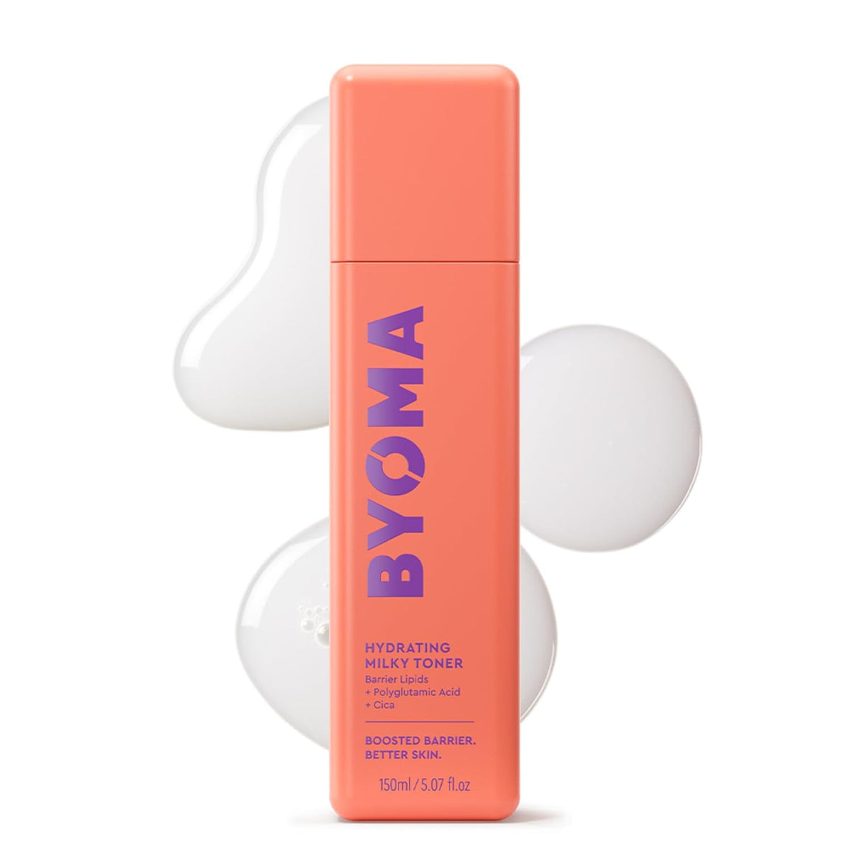 BYOMA Milky Toner - Tónico facial hidratante, hidratante, cuidado d...
