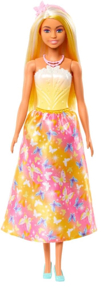 Muñeca Barbie Royal con cabello de fantasía con reflejos brillantes...