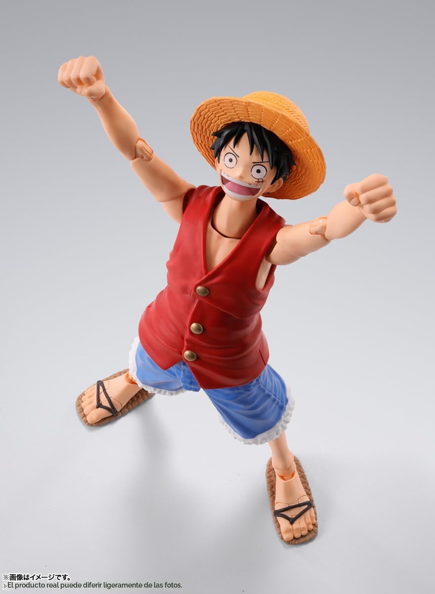 TAMASHII NATIONS - One Piece - Monkey D. Luffy -Romance Dawn- Figur...