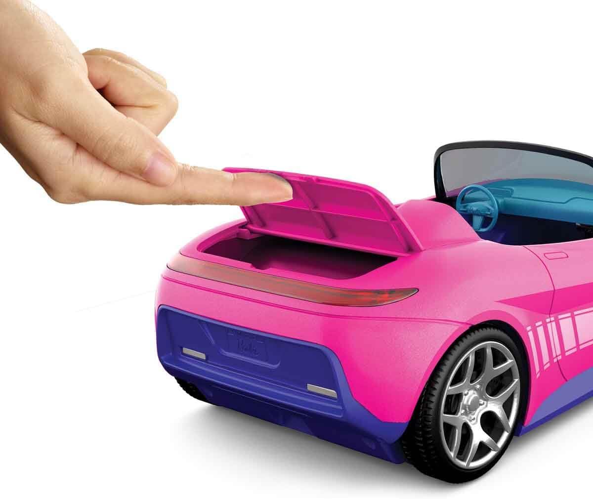 Hot Wheels Barbie RC coche de juguete, control remoto, color rosa |...