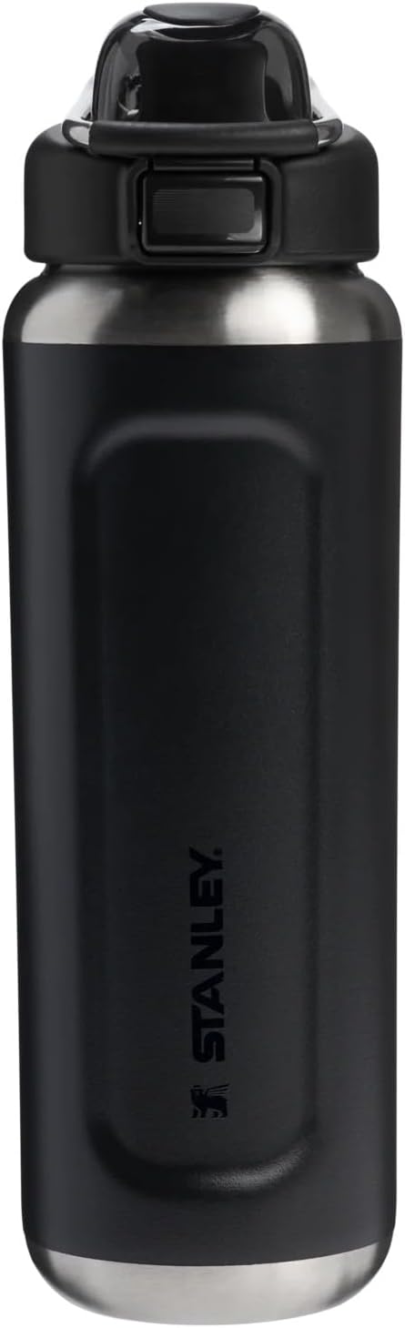 STANLEY 1913 Botella Wellspring 0.7L - Negro | Frío durante 12 hora...