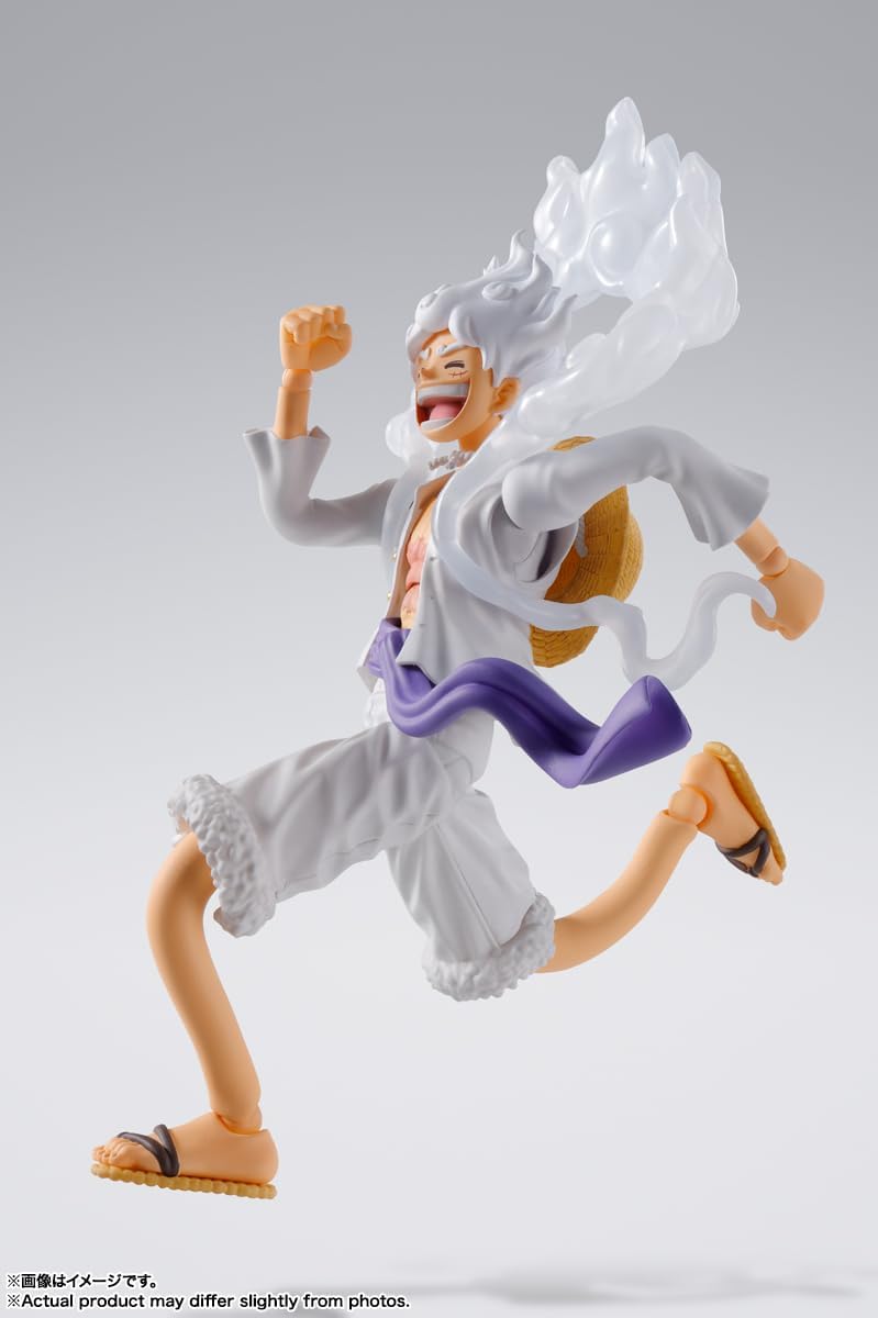 NACIONES TAMASHII - One Piece - Monkey D. Luffy -GEAR5- S.H.Figuart...