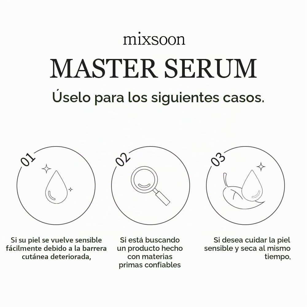Suero hidratante Master Serum - Fórmula ligera e hidratante intensi...