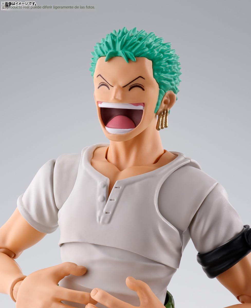TAMASHII NATIONS - Una pieza - Roronoa Zoro -Romance Dawn- Figura d...