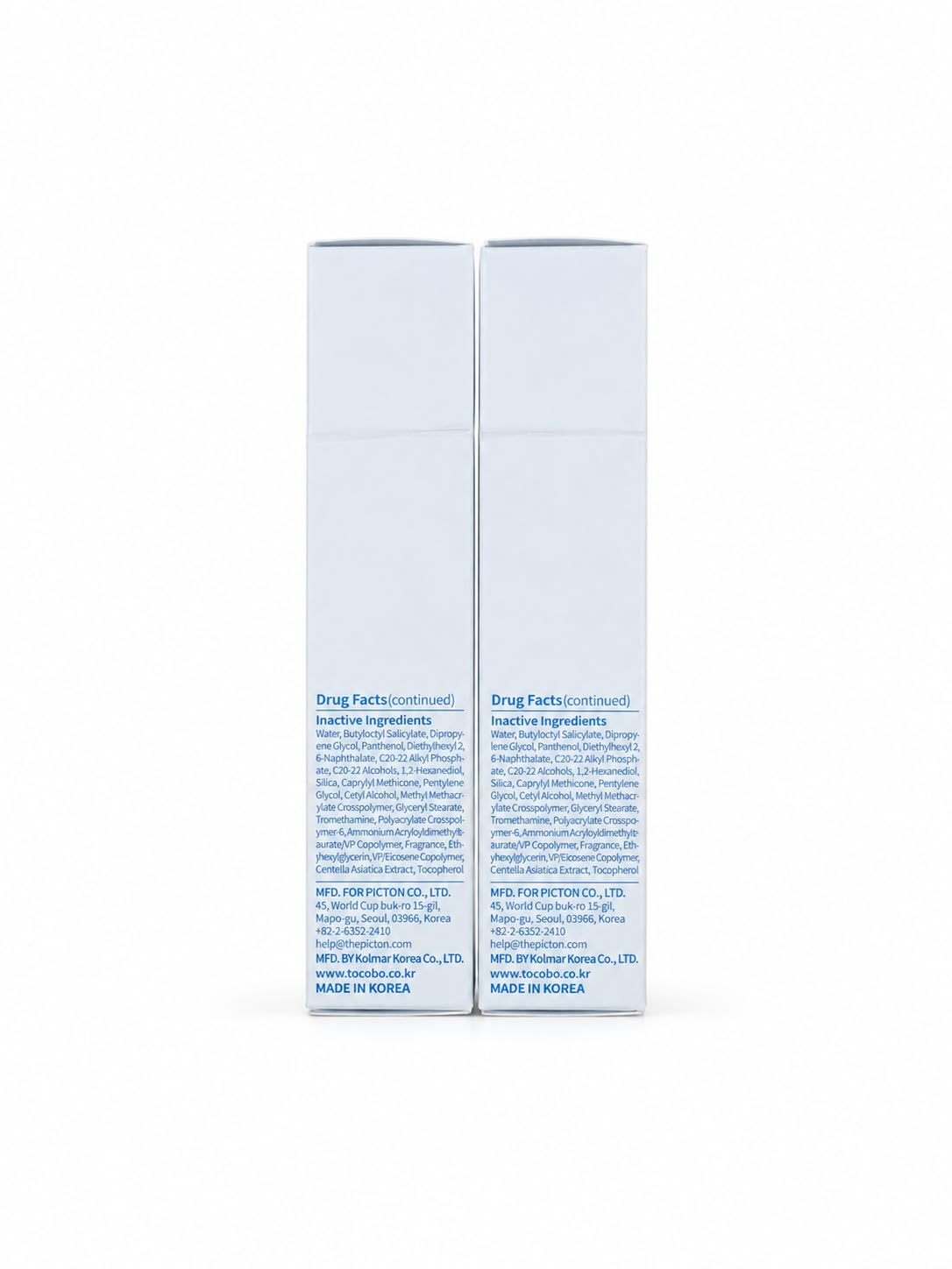 TOCOBO Bio Watery Sunscreen SPF 50 - Crema solar facial coreana de...