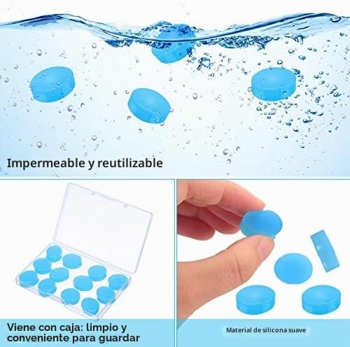 Frienda - 36 pares de tapones de silicona para los oídos para dormi...