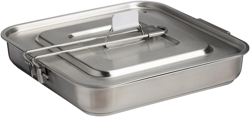 Stanley Wildfare Pro - Juego de sartenes cuadradas de acero inoxida...