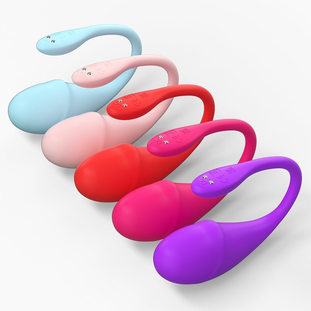 Vibrador portátil para mujer, con control remoto por aplicación, ju...
