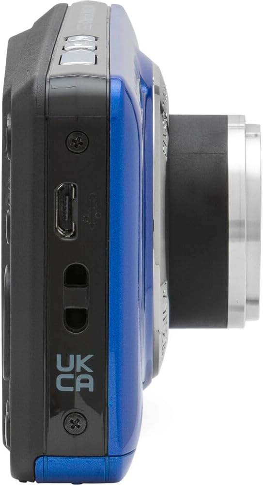 Kodak PIXPRO FZ55 - Cámara digital azul de 16 MP con zoom óptico 5X...