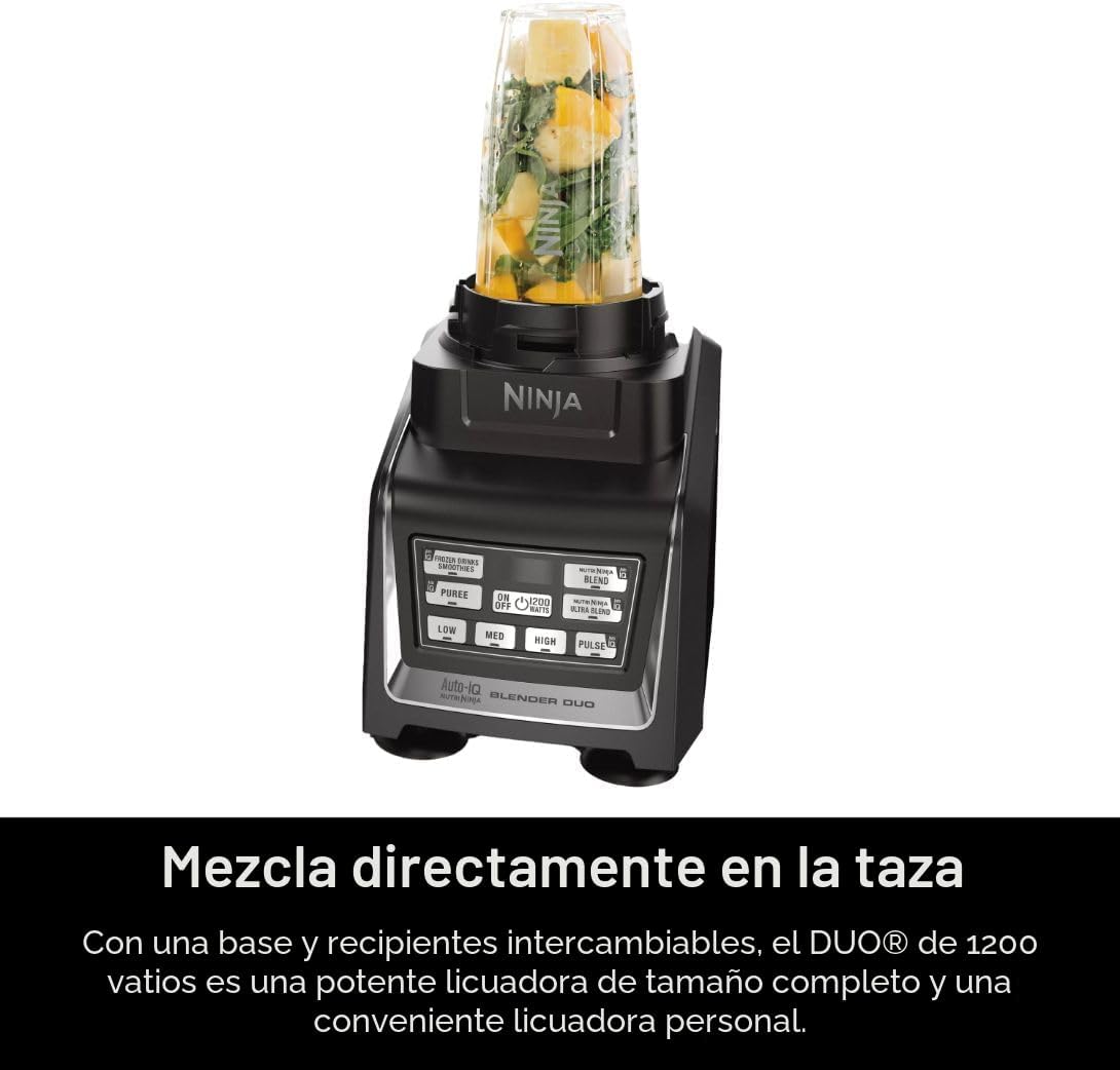 SharkNinja Licuadora, Duo, N\/A | La base Auto-iQ combina batidos y...