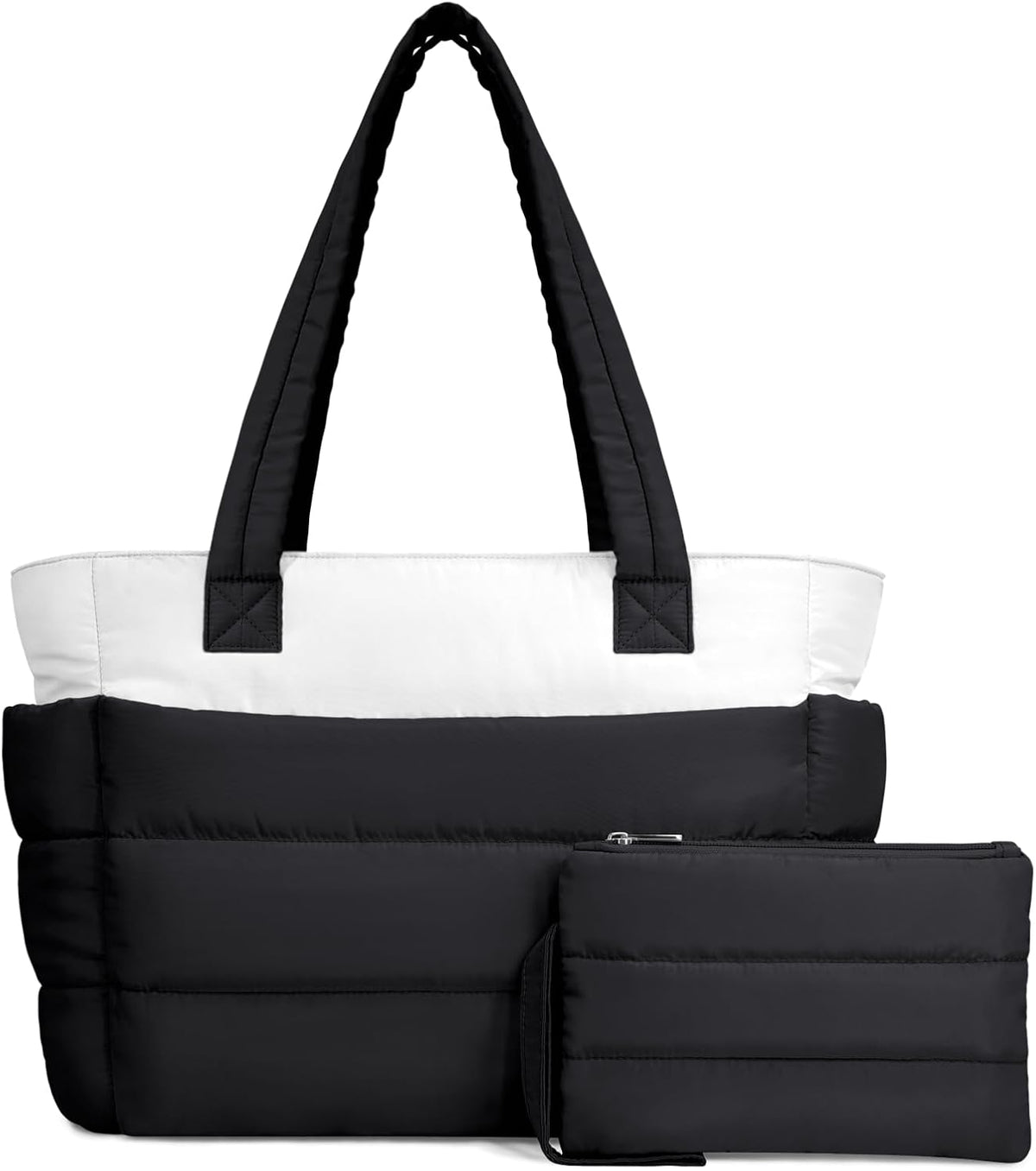 TOPDesign Bolsa Tote Acolchada para Mujer, Bolso de Mano Ligero Inf...