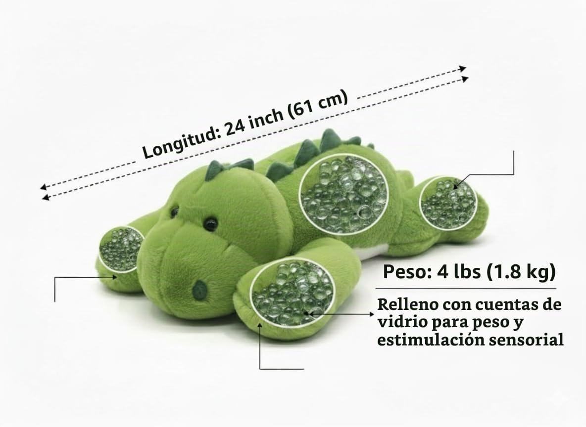 FoxVilla Animales de Peluche con Peso, Animales de Peluche Grandes...