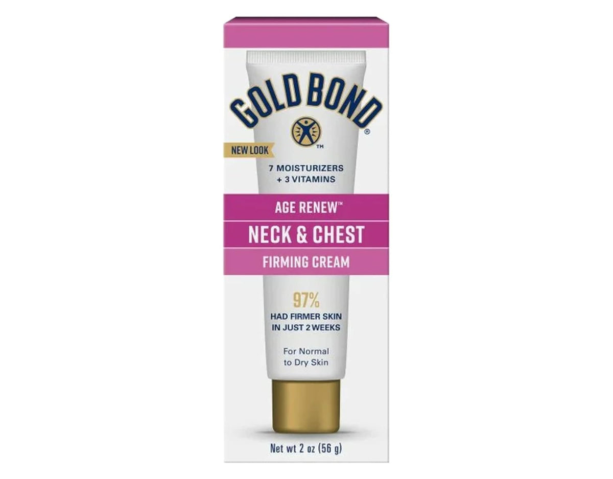 Gold Bond Crema reafirmante para cuello y pecho, 2 onzas por caja (...