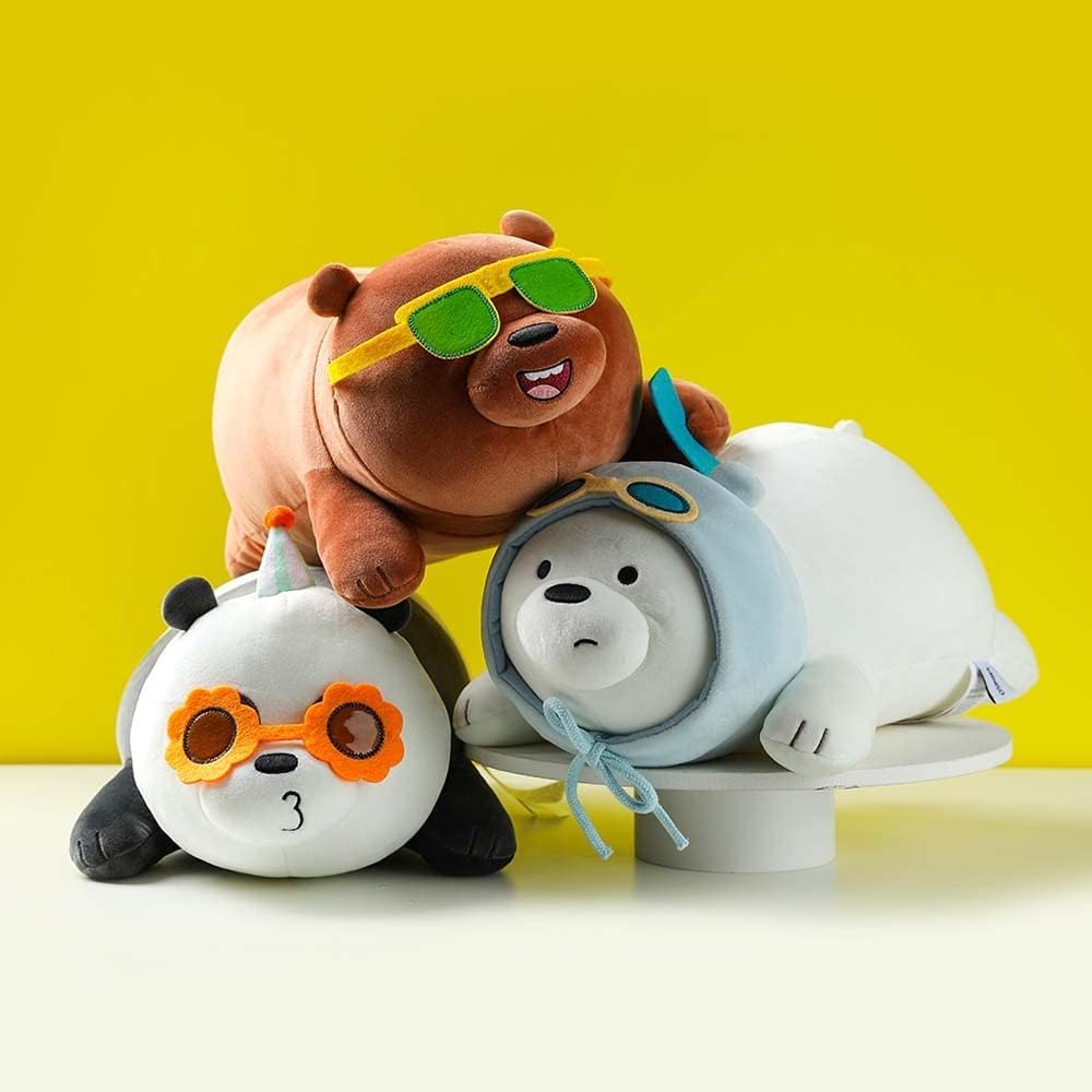 MINISO We Bare Bears - Animales de peluche de 15 pulgadas, juguete...