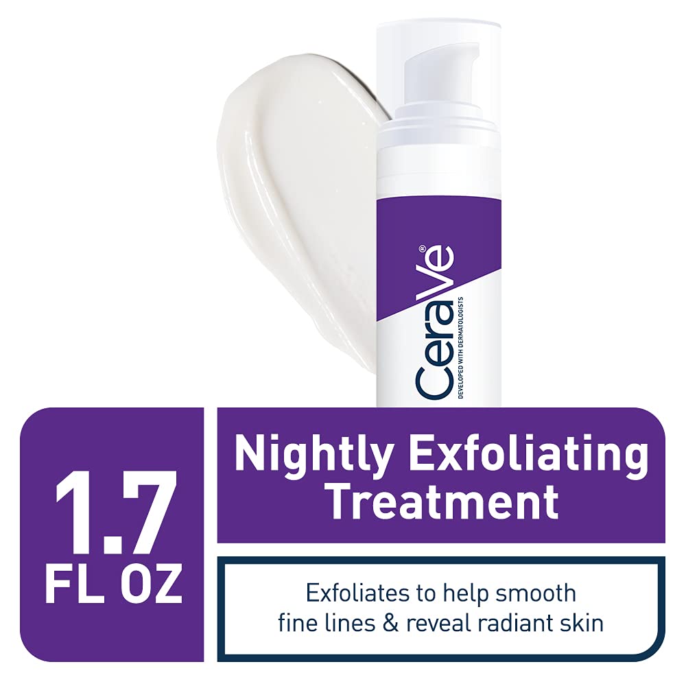 CeraVe Skin Renewing Nightly Exfoliating Treatment, suero antienvej...