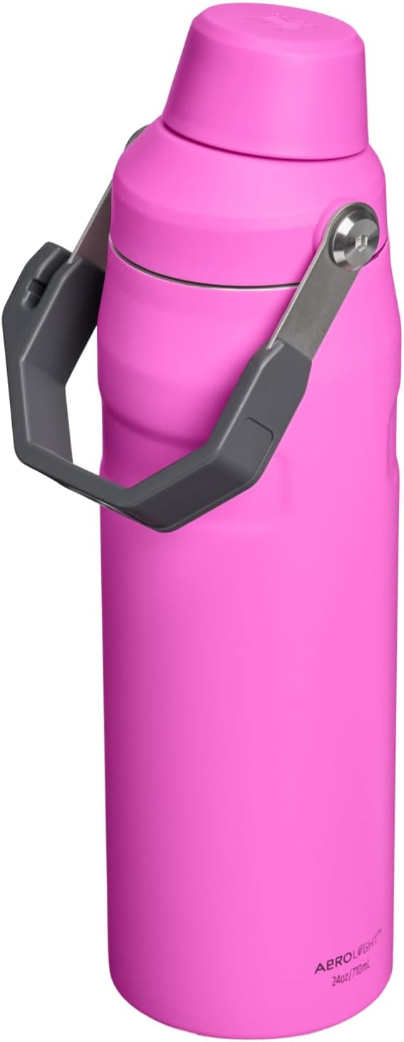 STANLEY IceFlow - Botella de agua de flujo rápido de 24 onzas, tapa...