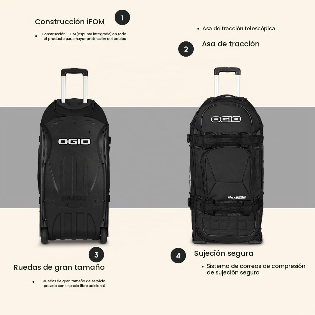 OGIO RIG 9800 Maleta con ruedas (sigilo)