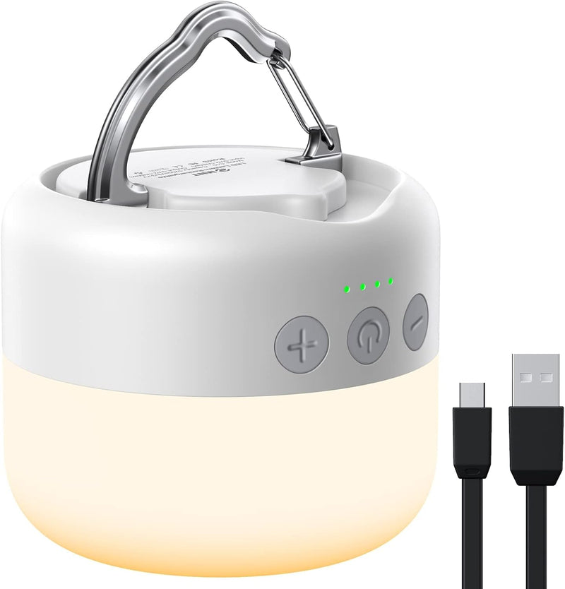 ZMNT - Linterna LED para campamento recargable 1000LM, hasta 300H d...